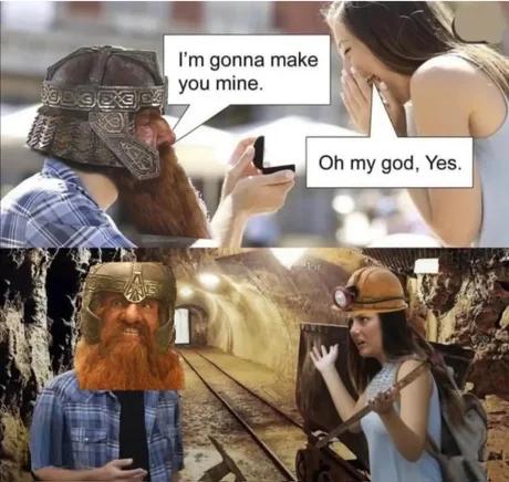 a man with a beard and a woman with a beard